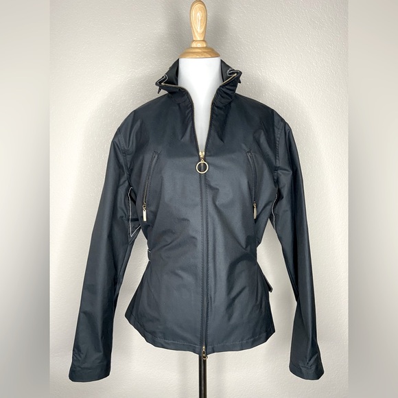 Escada jacket, never worn, black with gold details, super stylish! - Picture 2 of 11